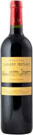 Вино красное сухое «Chateau Lafont Menaut Rouge» 2014 г.