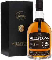 Виски «Millstone Malt Whisky 5 Years» в подарочной упаковке