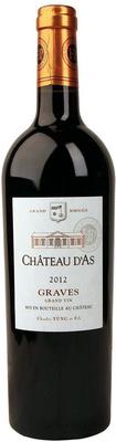 Вино красное сухое «Chateau d’As» 2012 г.