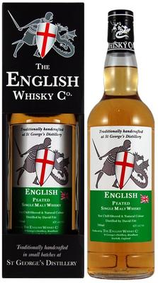 Виски «English Peated» в подарочной упаковке