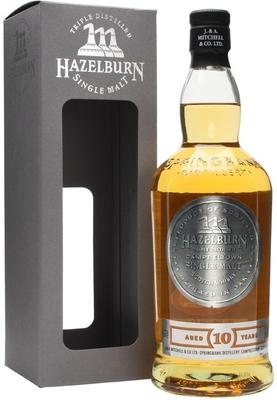 Виски шотландский «Hazelburn 10 years» в подарочной упаковке