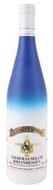 Вино белое полусладкое «Liebfraumilch» 2015 г., в бело-голубой бутылке
