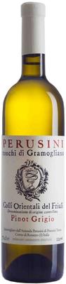 Вино белое сухое «Perusini Pinot Grigio» 2016 г.