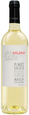 Вино белое сухое «Pinot Grigio Diligo, 0.375 л» 2016 г.