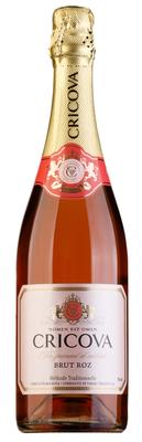 Вино игристое выдержанное розовое брют «Сricova Brut Roz»