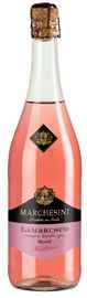 Вино игристое розовое полусладкое «Marchesini Lambrusco Emilia Rose»