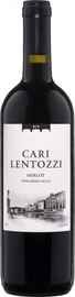 Вино красное сухое «Cari Lentozzi Merlot»