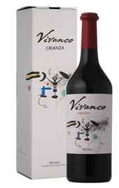 Вино красное сухое «Vivanco Crianza Rioja» 2013 г., в подарочной упаковке
