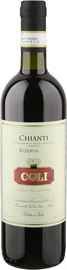 Вино красное сухое «Coli Chianti» 2016 г.
