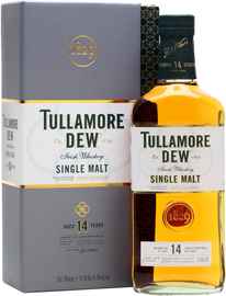 Виски ирландский «Tullamore Dew 14 Years Old» в подарочной упаковке