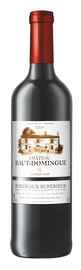 Вино красное сухое «Chateau Haut-Domingue»