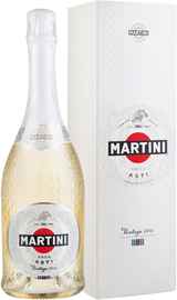 Вино игристое белое сладкое «Martini Asti Vintage» 2016 г., в подарочной упаковке