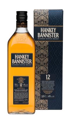 Виски шотландский «Hankey Bannister 12 Years Old» в подарочной упаковке
