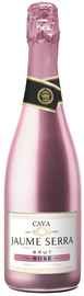 Вино игристое розовое брют «Cava Jaume Serra Brut Rose, 0.75 л»