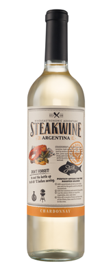 Вино белое полусухое «Steakwine Chardonnay»
