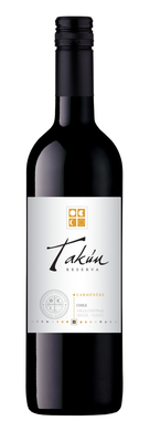 Вино красное сухое «Takun Carmenere Reserva» 2016 г.