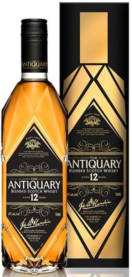 Виски шотландский «The Antiquary 12 years old» в подарочной упаковке