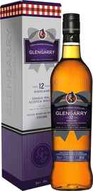 Виски шотландский «Glengarry 12 Years Old» в подарочной упаковке