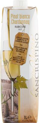 Вино белое сухое «Carattere Antico Pinot Bianco Chardonnay (Tetra Pak)»