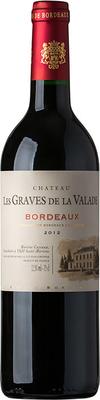 Вино красное сухое «Chateau Les Graves de la Valade» 2012 г.