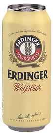 Пиво «Erdinger» в жестяной банке