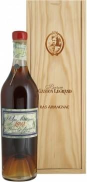 Арманьяк «Baron G. Legrand 1967 Bas Armagnac» в деревянной подарочной упаковке