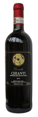 Вино красное сухое «Caretti Chiant» 2015 г.