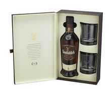 Виски шотландский «Glenfiddich 18 Years Old» в подарочной упаковке с 2-мя стаканами