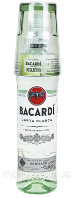 Ром «Bacardi Carta Blanca» со стакан