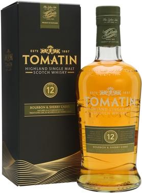 Виски шотландский «Tomatin 12 Year Old» в подарочной упаковке