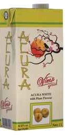 Винный напиток сладкий «Acura, 1 л» белая со вкусом сливы
