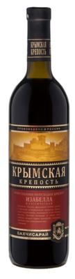 Вино столовое красное полусладкое «Изабелла Классическая Крымская Крепость»