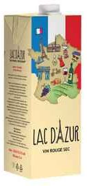 Вино столовое красное сухое «Lac D’Azur (Tetra Pak)»