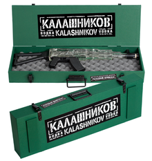 Водка «Kalashnikov» в подарочной упаковке