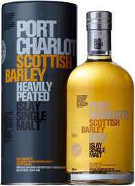 Виски шотландский «Bruichladdich Port Charlotte» в тубе