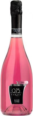 Вино игристое розовое сухое «Carati Rose Cuvee»