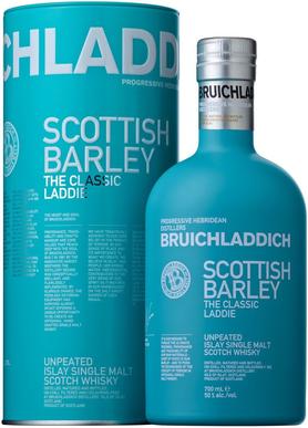 Виски шотландский «Bruichladdich Scottish Barley» в тубе