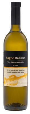 Вино столовое белое полусладкое «Sogno Italiano»