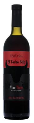 Вино столовое красное полусладкое «El Torito Feliz»