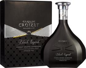 Коньяк французский «Сroizet VSOP Grand Champagne Premier Cru Black Legend» в подарочной упаковке