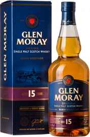 Виски «Glen Moray 15 yo» в подарочной упаковке