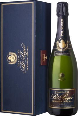 Шампанское белое брют «Cuvee Sir Winston Churchill» 2006 г., в подарочной упаковке