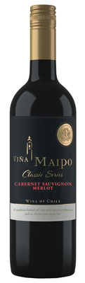 Вино красное полусухое «Vina Maipo Cabernet Sauvignon Merlot» 2016 г.