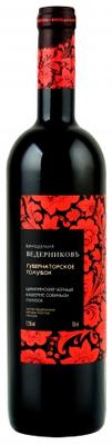 Вино красное сухое «Gubernatorskoye Golubok» 2016 г.
