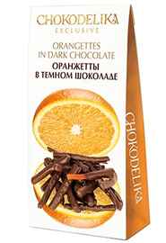 Конфеты «Оранжетты в темном шоколаде» 100 гр.