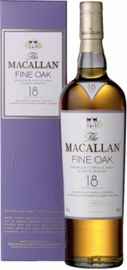 Виски шотландский «Macallan Fine Oak 18 Years Old» в подарочной упаковке
