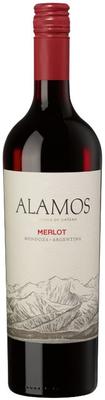 Вино красное сухое «Alamos Merlot» 2017 г.