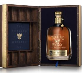 Виски ирландский «Teeling Single Malt Irish Whiskey 33 Years» в деревянной подарочной упаковке