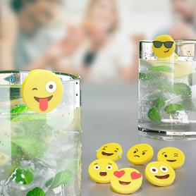 Маркеры для бокалов «Emoji 8шт.»