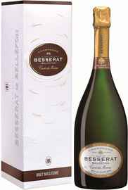Шампанское белое брют «Besserat de Bellefon Brut Vintag» в подарочной упаковке